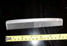 Vintage Allied Aluminum Comb Barber Salon 5.5” Made In Sweden