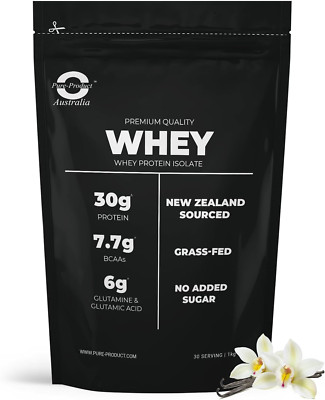 100% Whey Protein Isolate VANILLA 1Kg