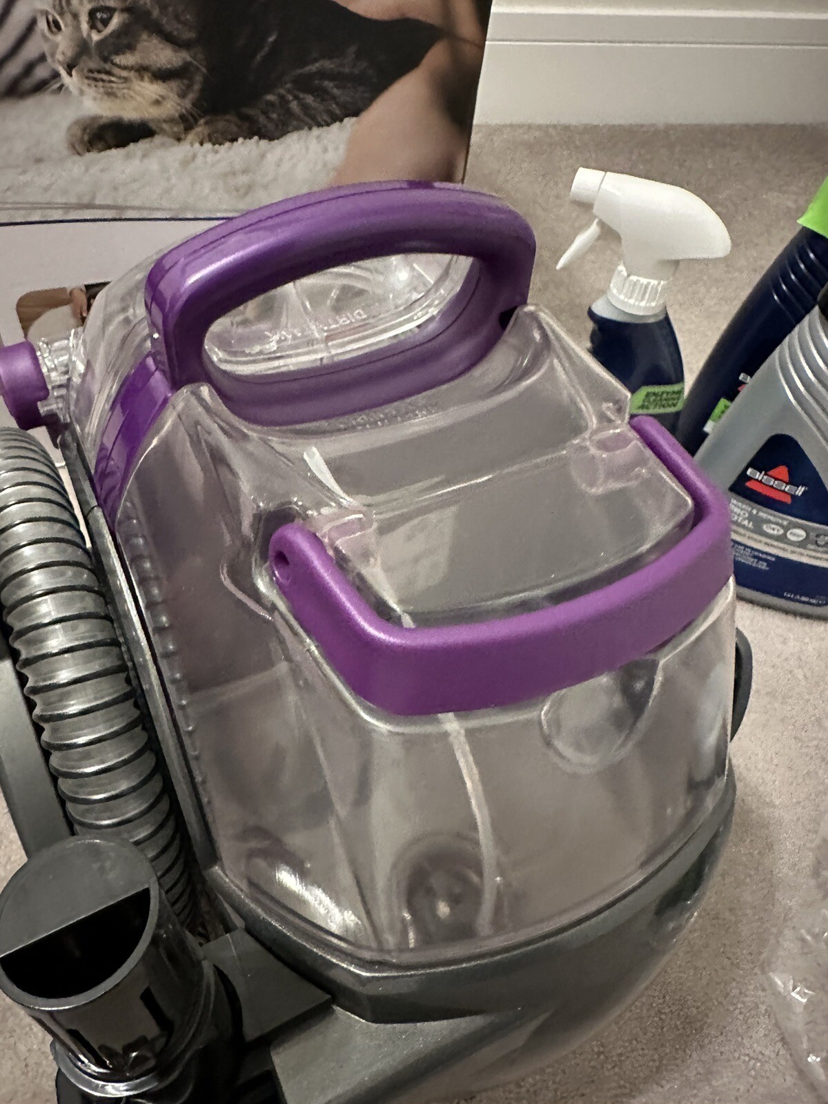 Bissell SpotClean Pet Pro Portable Carpet Cleaner Used Twice