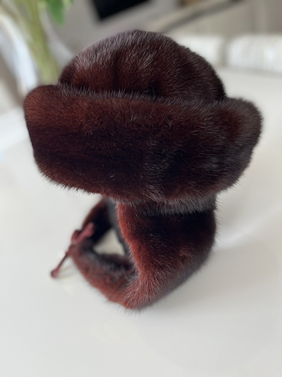 HPI of SWEDEN OBERWALDER WIEN Real Brown Mink Fur Woman display picture 2