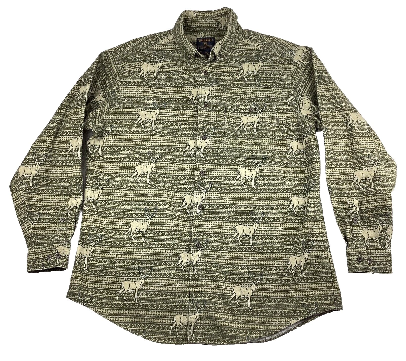 Algodón Estampado Animal Azteca Informal Con Botones camisas para hombres
