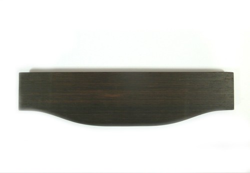 1 piece Acoustic guitar bridge, made of Ebony, bone saddle GBMCE01 - Picture 3 of 3