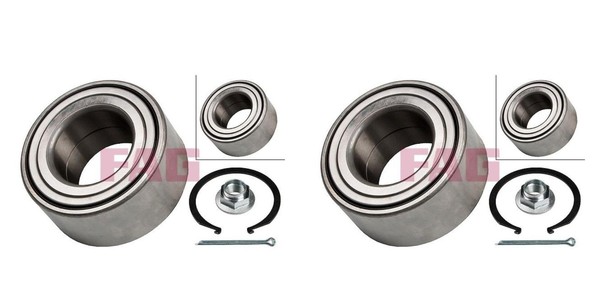 FAG 2X Radnabe Radlagersatz Vorne FüR KIA Sportage Carens IV Hyundai I40 CW-image