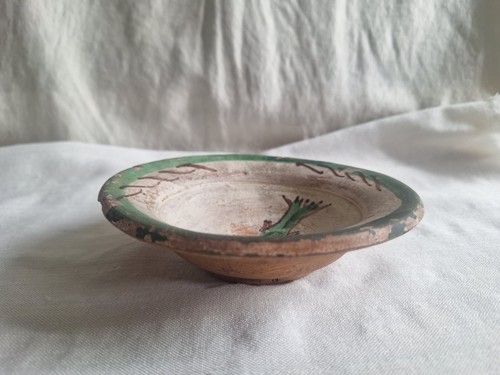 Piatto in ceramica coloniale boliviana - periodo di transizione - Foto 15 di 24