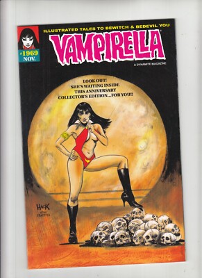 Vampirella 1969 (Dynamite 2015) Robert Hack Frank Frazetta homage cover NM