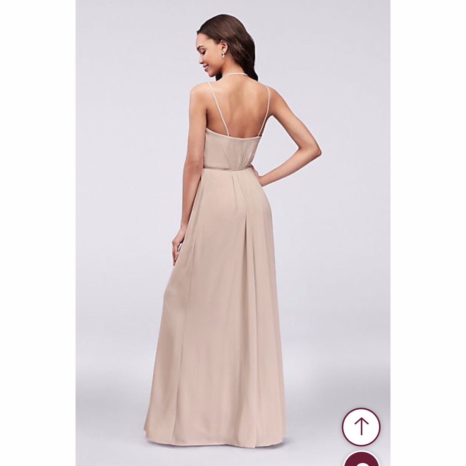 DAVID'S BRIDAL Long Bridesmaid Wrap 