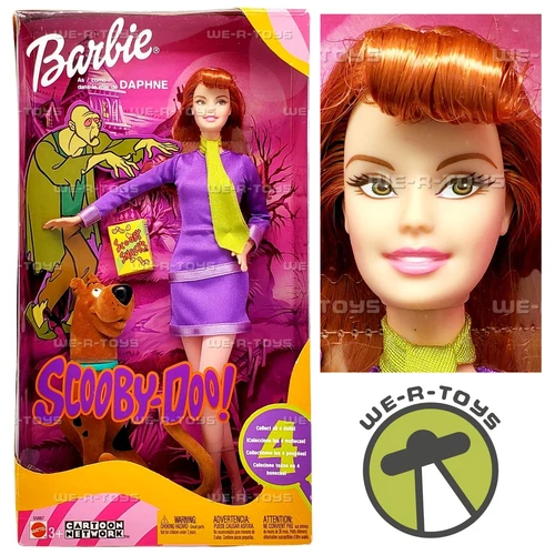 Barbie As Daphne in Scooby-Doo! Doll 2002 Mattel 55887