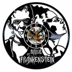 Bride of Frankenstein Vinyl Wall Clock Gift Birthday Holiday Home Room Decor