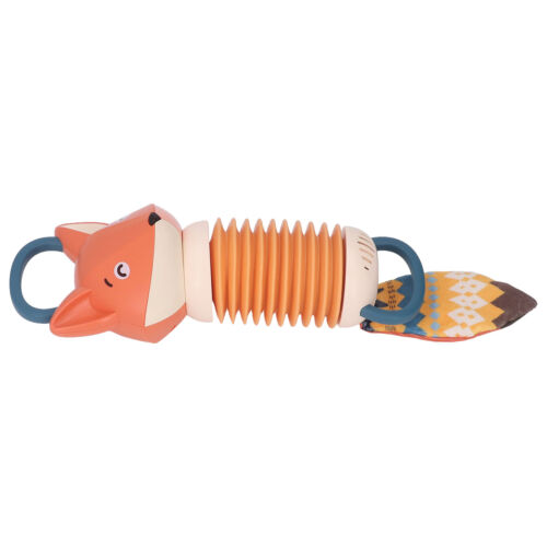 Fox Accordion Cartoon Baby Soft Fox Accordion Toy Baby Early Education Music NY9 - Picture 8 of 22