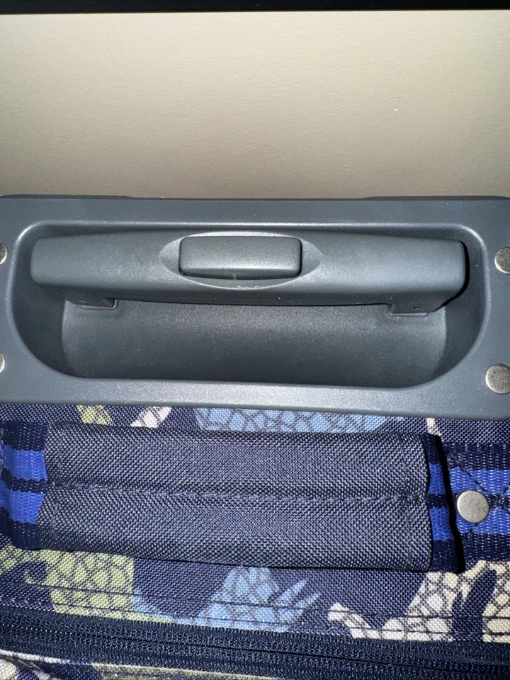 Pottery Barn Kids Green & Blue Dinosaur Rolling Suitcase 17x13x8 Carryon Luggage - Image 2 of 4