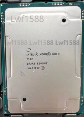 Intel Xeon Gold 5122 (SR3AT) 3.60GHz 4-core LGA3647 105W 16.5MB CPU processor 