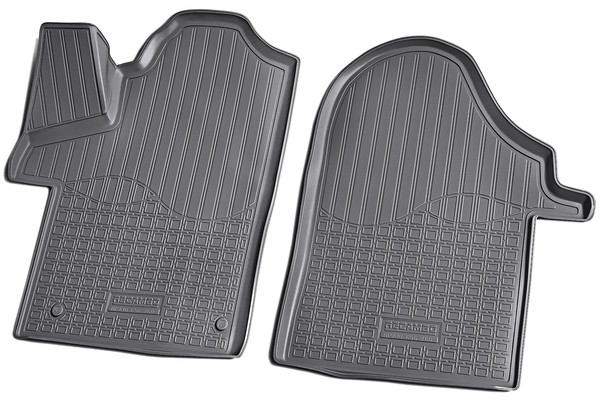 3D Gummi Fussmatten Vorne Passend FüR Mercedes V-Klasse W447 | Ab 2014> |-image