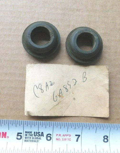 2 NEW PCV VALVE RETAINER GROMMETS FOR 196871 FORD CARS 390" ENGINES