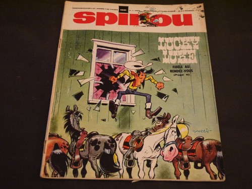 JOURNAL DE SPIROU N°1551 MINI RÉCIT N°393 FLAGADA CONTRE SUPER VEND + CHARNIERE - Bild 2 von 2