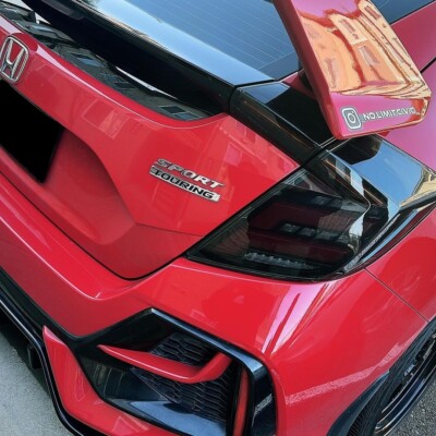 Smoked Tail Lights Fits Honda Civic Hatchback / Type R 2017-2021 LED Rear Lamp