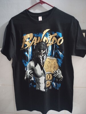 TMW Rare BANDIDO Lucha Libre SHIRT Armed & Very Dangerous AEW Ring of Honor Sz M