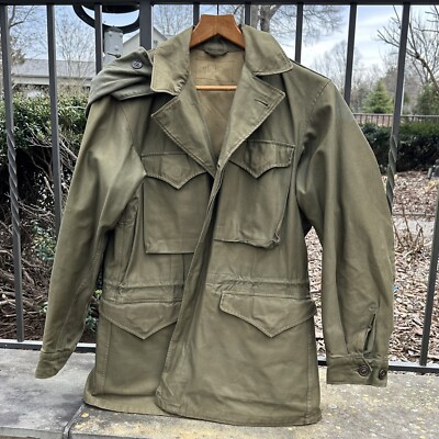 ORIGINAL WWII WW2 US Army M1943 M43 Field Jacket - Extremely