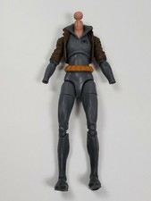 MARVEL LEGENDS BLACK WIDOW GRAY BODY ONLY FEMALE CUSTOM KITBASH FIGURE PART