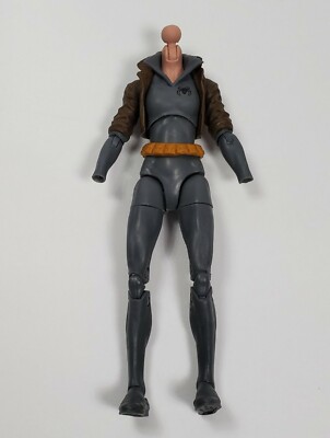 MARVEL LEGENDS BLACK WIDOW GRAY BODY ONLY FEMALE CUSTOM KITBASH FIGURE PART