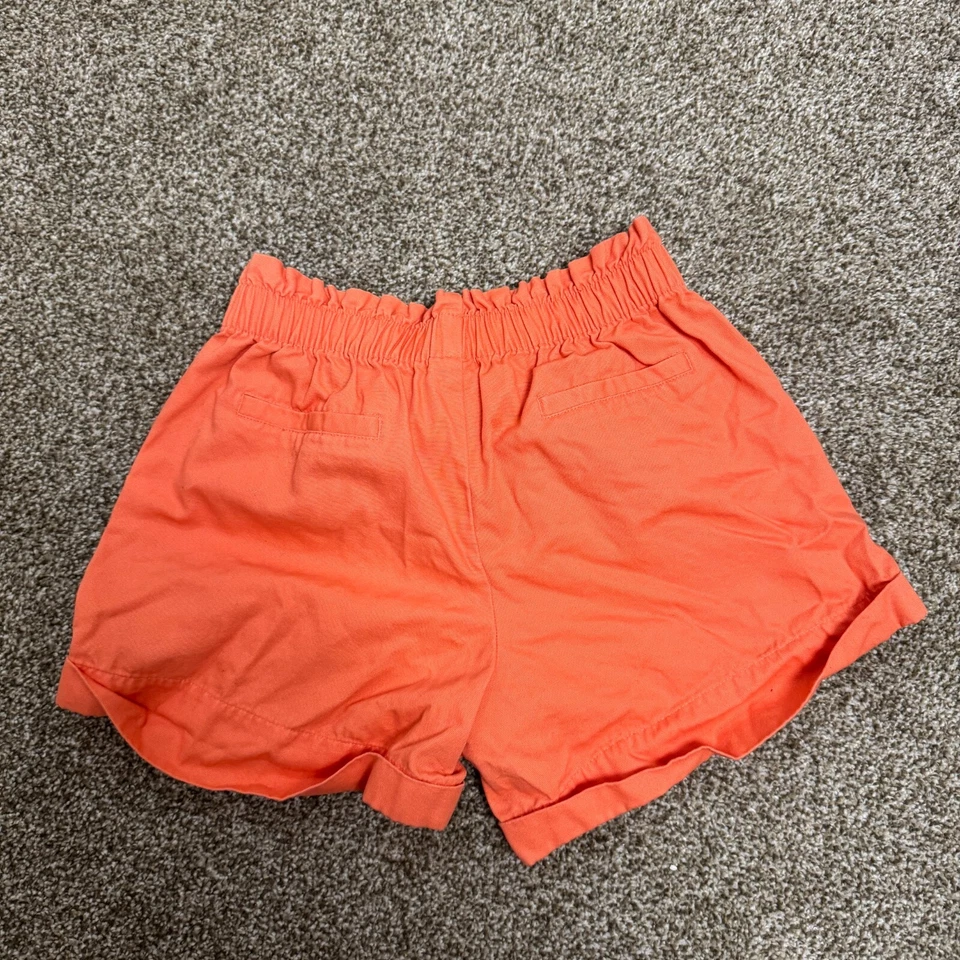 Janie And Jack Bolsa de Papel Pantalones Cortos Niña 12 Bali Puesta de Sol Círculo Borde Lona Puños Foto 4 de 4