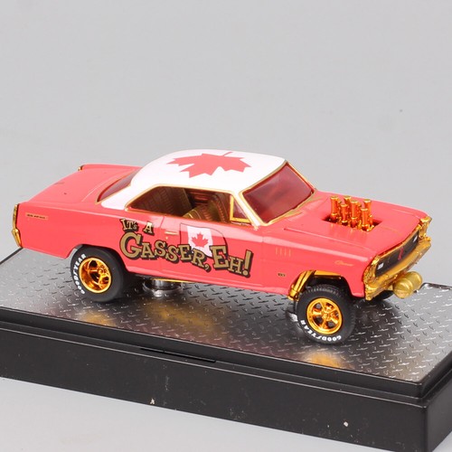 1/64 Scale Pontiac 1967 Acadian Canso Sport Deluxe Gasser Diecast Car Model Toy - Picture 9 of 10