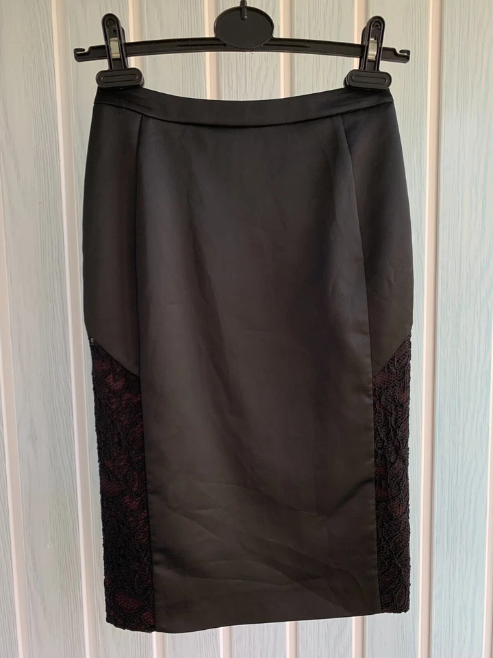 Falda Lápiz Just Cavalli Multicolor Poliéster Geométrica Viscosa Cremallera Talla 36 Foto 2 de 4