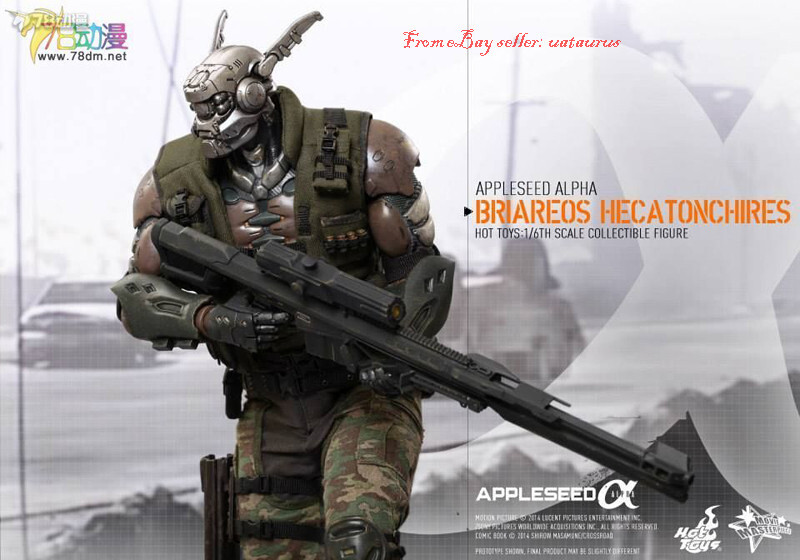 Perfect Hot Toys 1/6 Mms269 Appleseed Alpha: Briareos