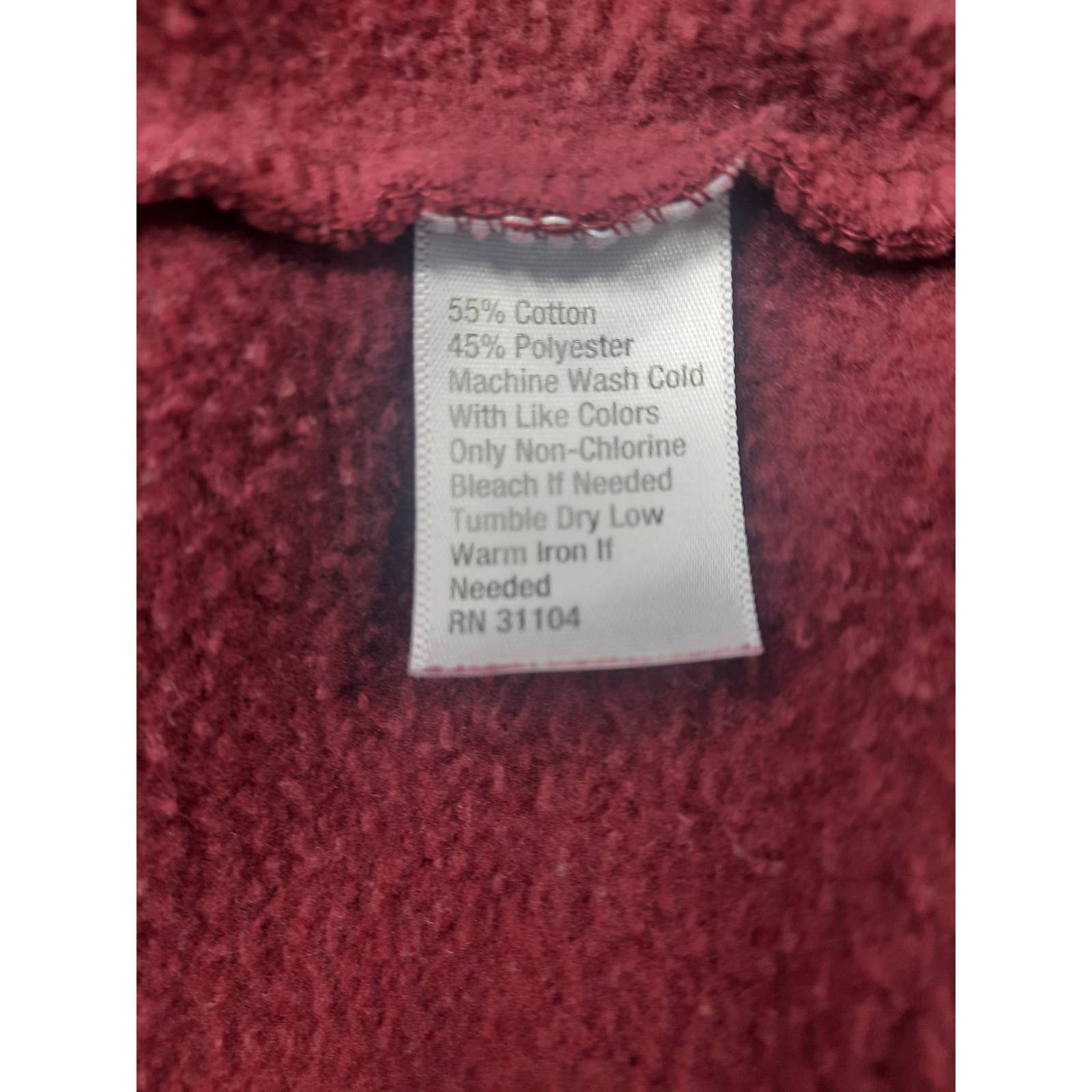 Zelos maroon pullover hoodie - image 8