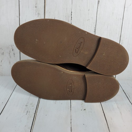 Clarks Bushacre 2 Chukka Desert Leather Boots 15522 Ankle High Mens Shoe Sz 10.5 - Picture 14 of 14