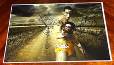 WWE ALBERTO DEL RIO "EL PATRON" & RICARDO SIGNED HALLOWEEN 12X18 PHOTO!!!