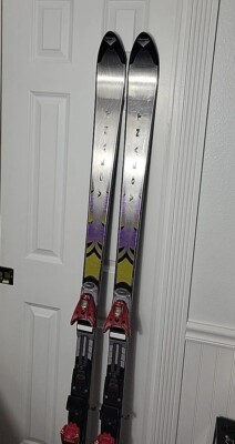 VOLANT SUPER 185cm Carving All Mtn Metal Top Skis SALOMON