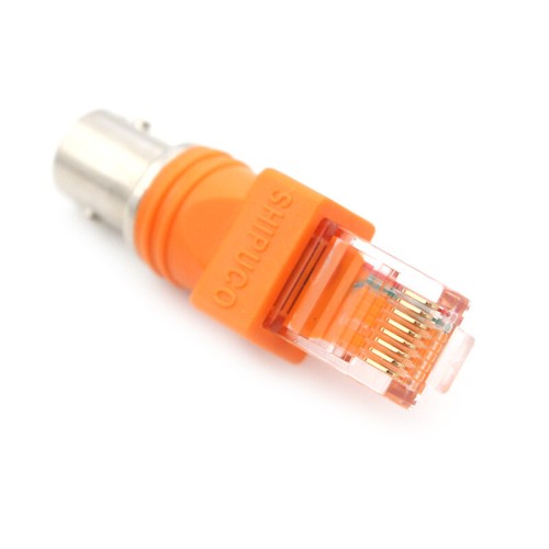 BNC Female to RJ45 Male Coaxial Barrel Coupler Adapter RJ45 to RF Connecto;;b - Photo 3/6