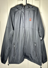 Disney Parks Star Wars Darth Vader Hooded Windbreaker Jacket Black Size M L New