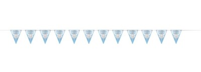 Unique Party: Blau 1Hol Com Flg Bnr-9Ft -