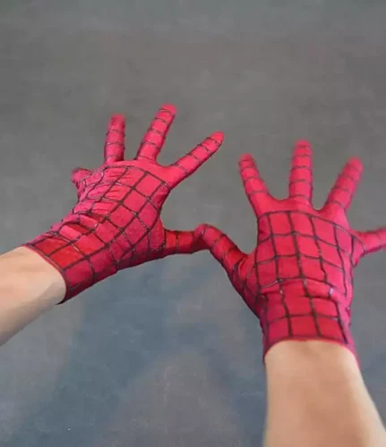 1Pair The Amazing Spider-Man 2 Spiderman Cosplay Costume Accessory Gloves Adults - Picture 7 of 23