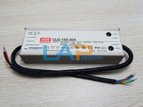 Mean well Adjustable constant current LED power supply CLG-150-30A 150W 30V 5A - Afbeelding 1 van 4