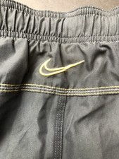 Nike Swim Shorts Sz Lg Center Swoosh Orange Mesh Line Trunks Travis Scott B47