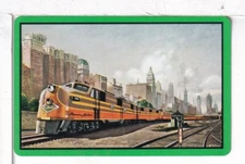 Single Railroad Playing Card "Illinois Central RR, IC 11c" Bollhagen, Stand