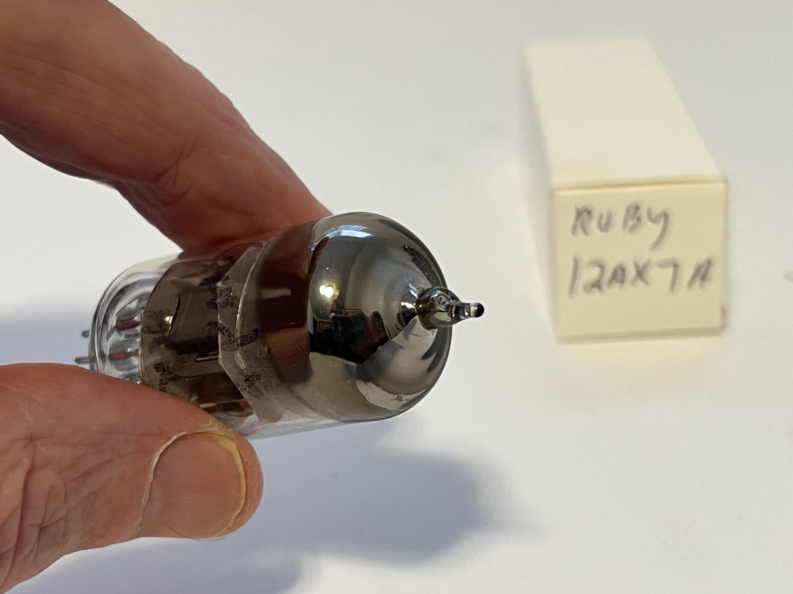 Ruby Tubes 12AX7A Vacuum Tube Tests Good 120 / 125 eBay