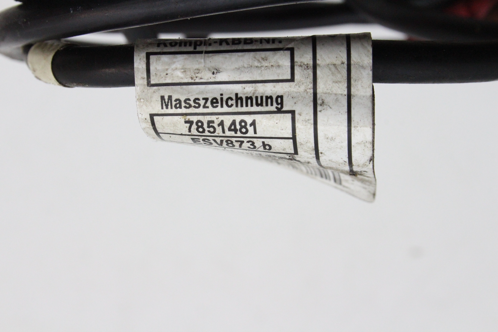 BMW 4 F82 M4 Competition Power Distribution Cable Wire 7851481  