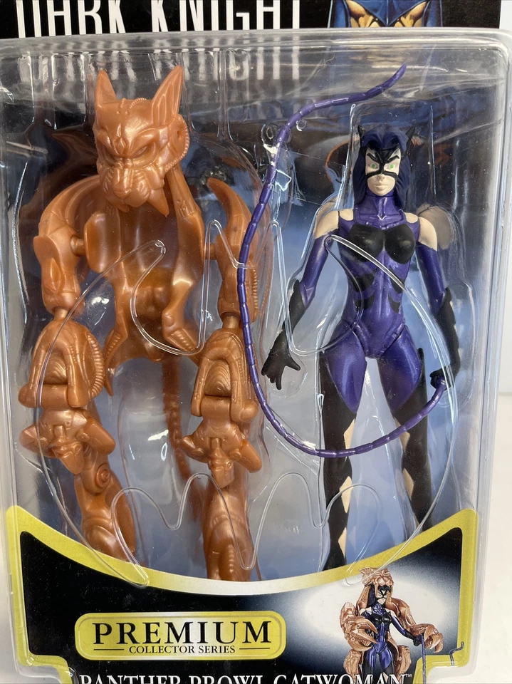 Figura Kenner Legends of the Dark Knight Premium Panther Prowl Catwoman 1997 nueva en caja Foto 2 de 4