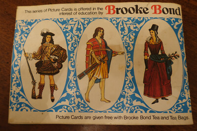 Brooke Bond Picture Tea Cards Book British Costumes  1 card missing number 43