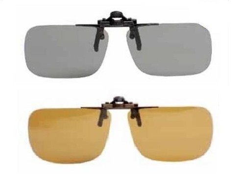 Lunettes Clip-on Polarisées Daiwa DQ-8021-M Jaune Pour Pêche – Modèle 04991449