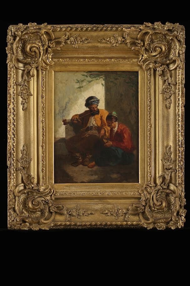 期間限定セール‼️Yves Decamps 原画 Alexander Gabriel Decamps Original Painting Orientalist Art French