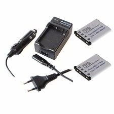 2x Akku und Ladegerät für Traveler XS 40 Traveler Super Slim XS 70 XS 80