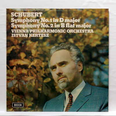 SXL 6552 – ISTVAN KERTESZ – SCHUBERT symphonies nos.1 & 2 – DECCA