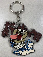 Tasmanian Devil Taz Keychain 4" Warner Brothers 1995 New!