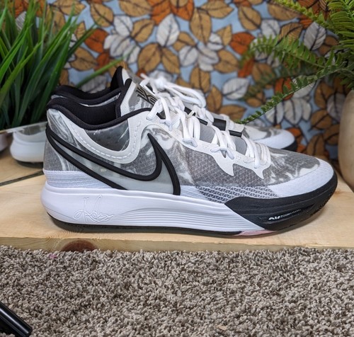 New Nike Kyrie 8 White Black Mens Size 11.5 Mid Basketball Shoes Casual Sneakers