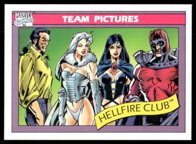 Hellfire Club 1990 Marvel Impel Card #147 (NM)