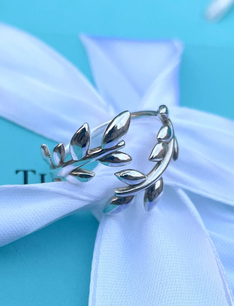 Tiffany & co olive leaf deals ring